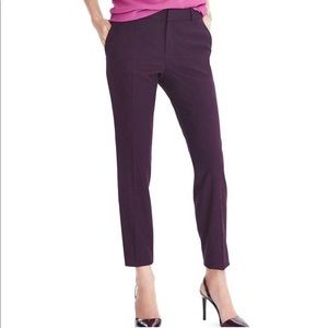 Purple Banana Republic Avery Pant